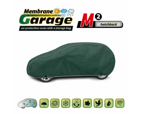 Membrane Garage komplet autótakaró ponyva, teljesen vízálló és légáteresztő - M2 - Hatchback