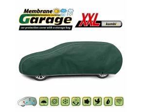 Membrane Garage komplet autótakaró ponyva, teljesen vízálló és légáteresztő - XXL - Kombi