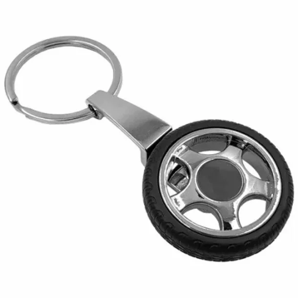 Key ring - Car wheel