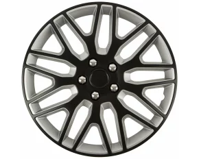 Wheel covers set Cridem Dakar NC 4pcs - Black/Silver - 14&#039;&#039;-Resealed,