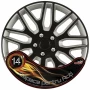 Wheel covers set Cridem Dakar NC 4pcs - Black/Silver - 14&#039;&#039;-Resealed,