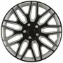 Wheel covers set Cridem Dakar NC 4pcs - Black/Silver - 14&#039;&#039; - Resealed-Resealed,