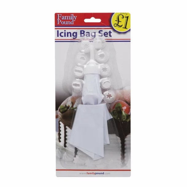 Icing bag set - 10 pcs